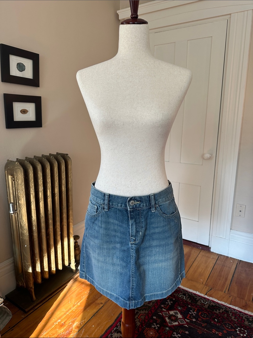 Classic Denim Mini Skirt